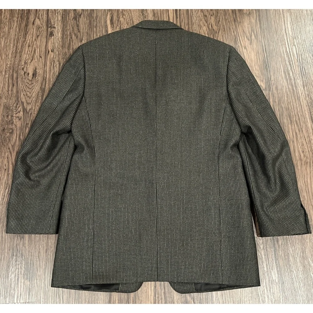 Canali Proposta Mens Brown Italy Wool Blazer Sport Coat Size 50R EUC